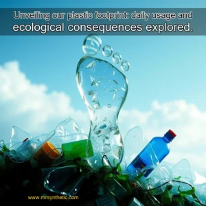 Read more about the article Unveiling our plastic footprint: daily usage and ecological consequences explored.