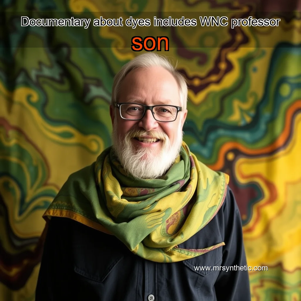 Read more about the article Documentary about dyes includes WNC professor  son