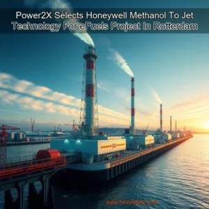 Read more about the article Power2X Selects Honeywell Methanol  To  Jet Technology For eFuels Project In Rotterdam