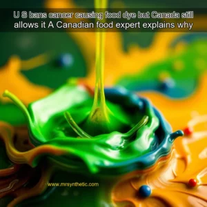 Read more about the article U  S  bans cancer  causing food dye  but Canada still allows it  A Canadian food expert explains why