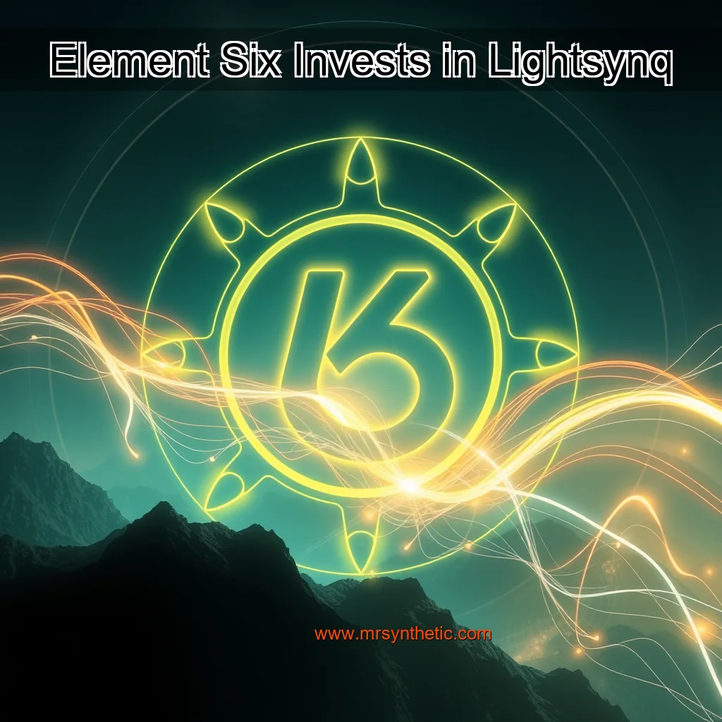 Read more about the article Element Six Invests in Lightsynq