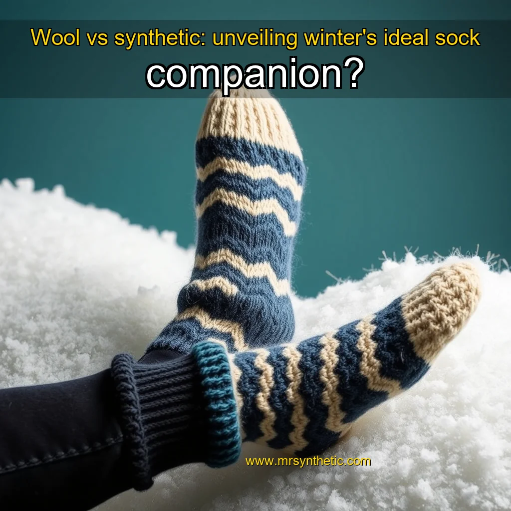 Read more about the article Wool vs synthetic: unveiling winter’s ideal sock companion?