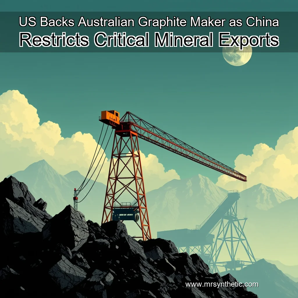 Read more about the article US Backs Australian Graphite Maker as China Restricts Critical Mineral Exports