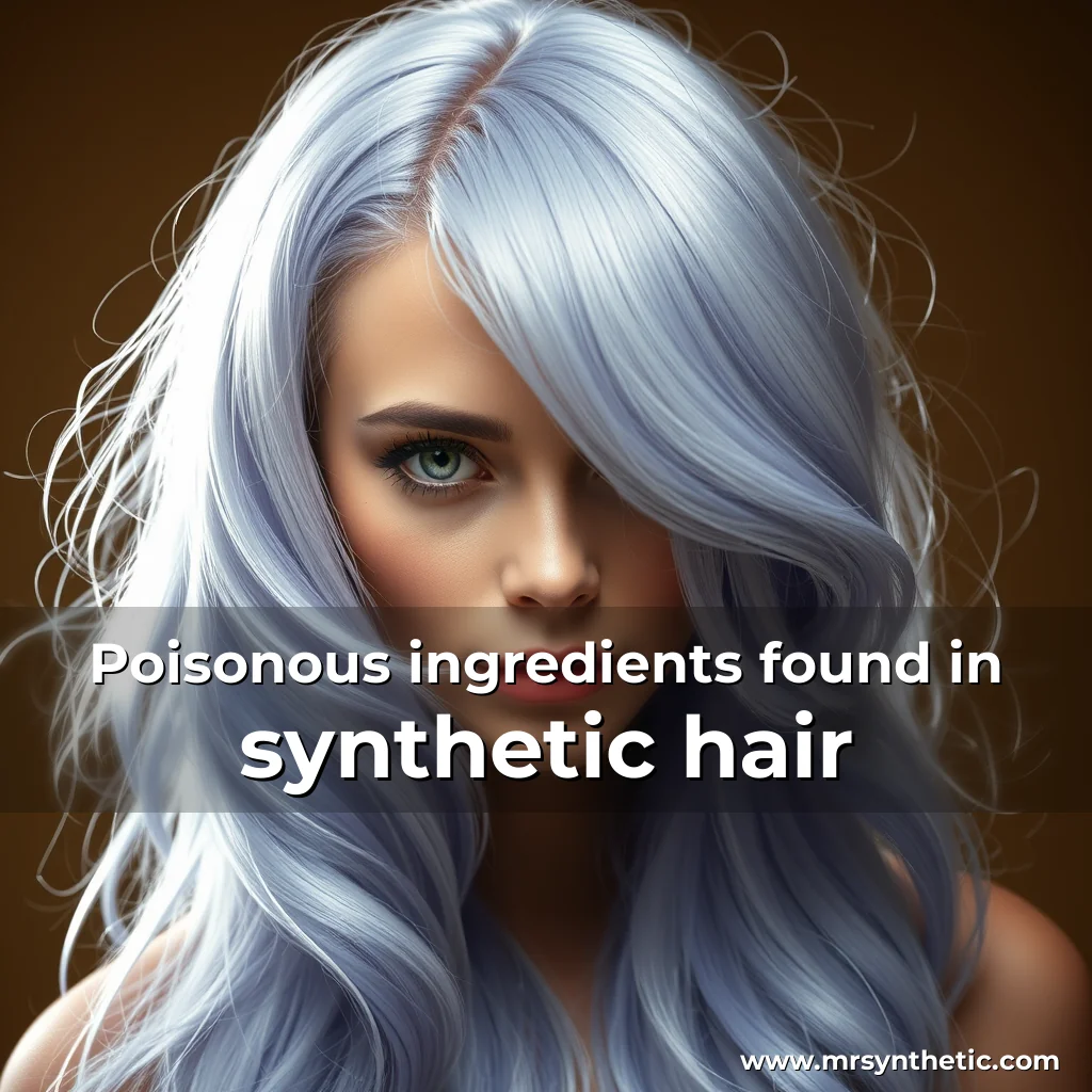 Read more about the article Poisonous ingredients found in synthetic hair