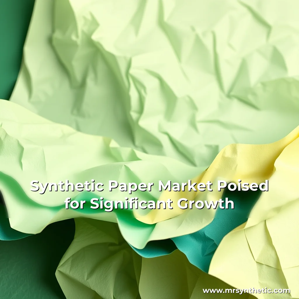 Read more about the article Synthetic Paper Market Poised for Significant Growth