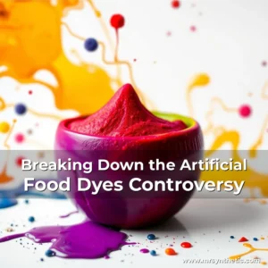Read more about the article Breaking Down the Artificial Food Dyes Controversy