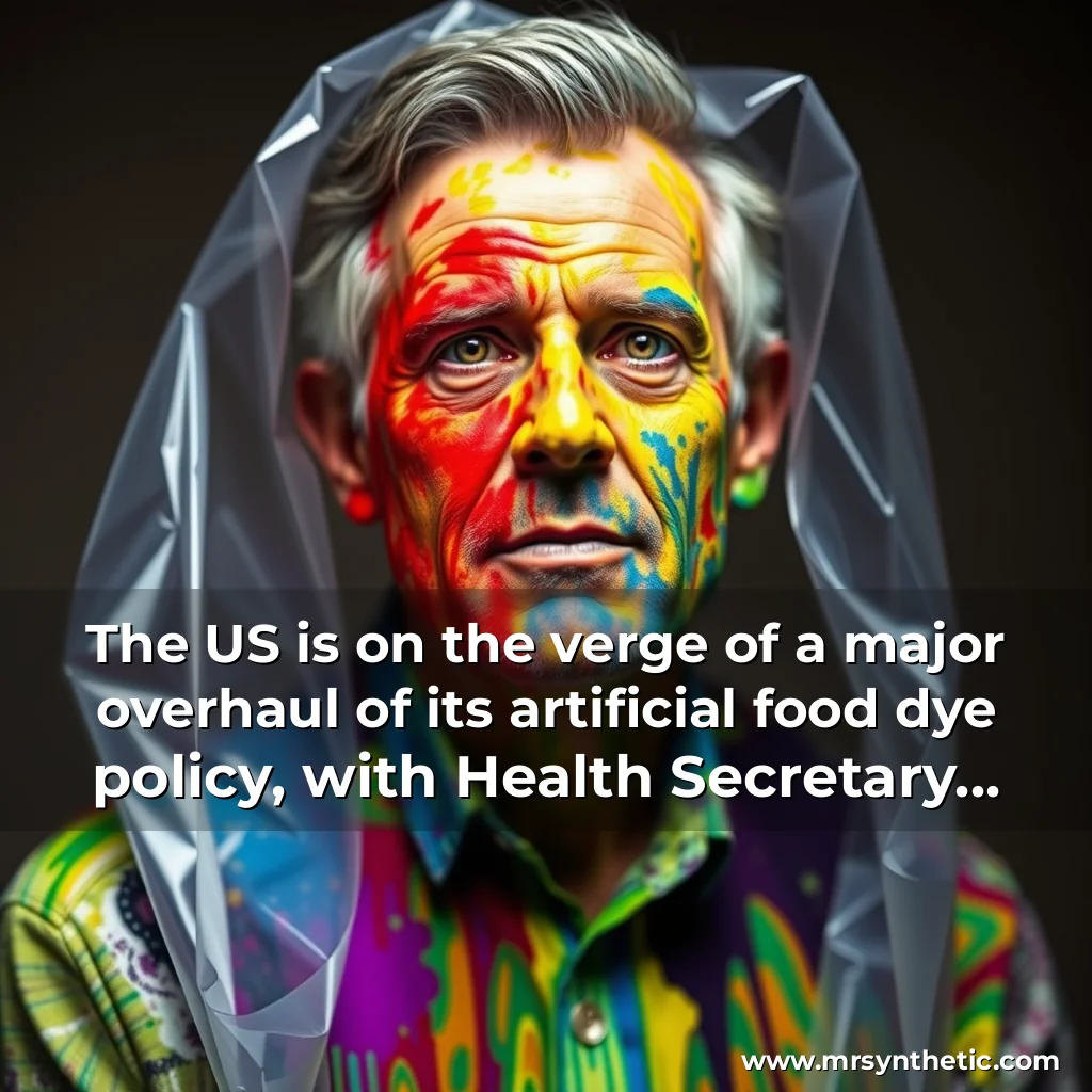 Read more about the article The US is on the verge of a major overhaul of its artificial food dye policy, with Health Secretary Robert F. Kennedy Jr. set to announce a ban on certain synthetic food colourings.