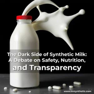 Read more about the article The Dark Side of Synthetic Milk: A Debate on Safety, Nutrition, and Transparency