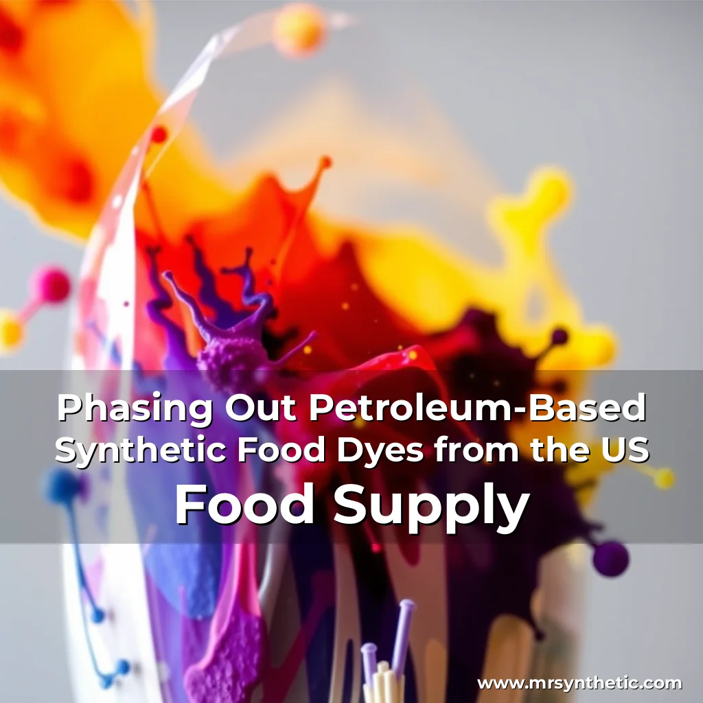 Read more about the article Phasing Out Petroleum-Based Synthetic Food Dyes from the US Food Supply