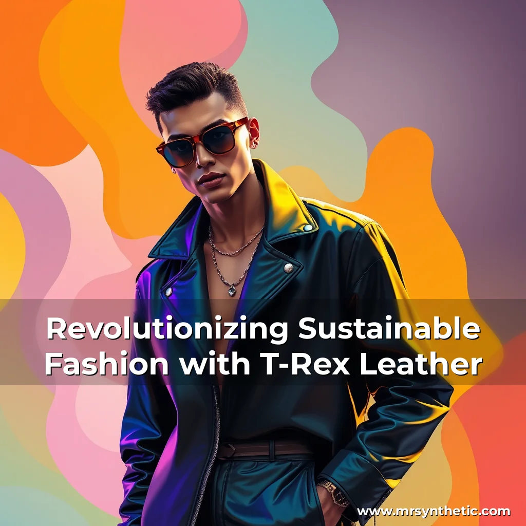 Read more about the article Revolutionizing Sustainable Fashion with T-Rex Leather