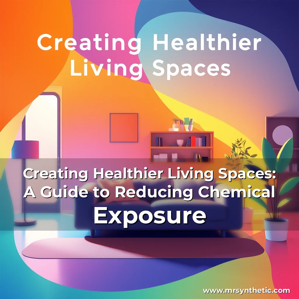 Read more about the article Creating Healthier Living Spaces: A Guide to Reducing Chemical Exposure