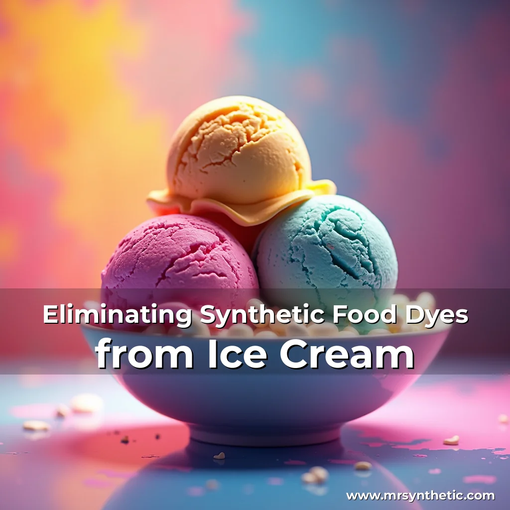 Read more about the article Eliminating Synthetic Food Dyes from Ice Cream
