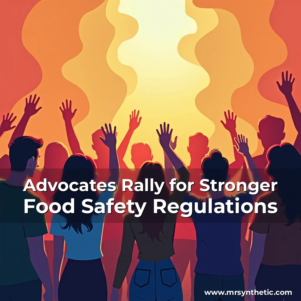 Read more about the article Advocates Rally for Stronger Food Safety Regulations