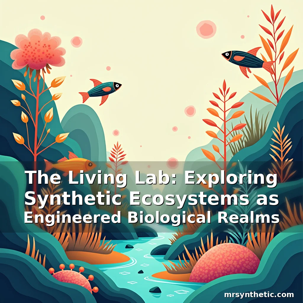 Read more about the article The Living Lab: Exploring Synthetic Ecosystems as Engineered Biological Realms