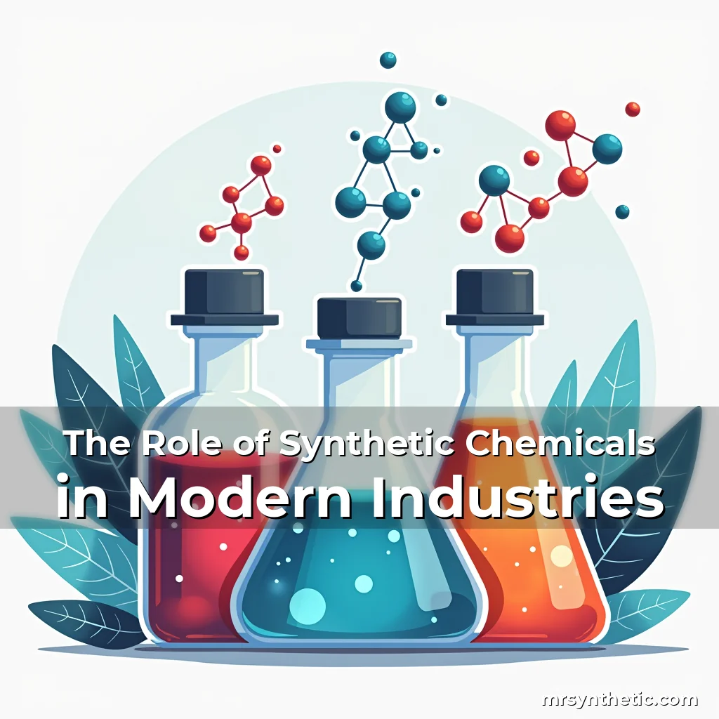 Read more about the article The Role of Synthetic Chemicals in Modern Industries