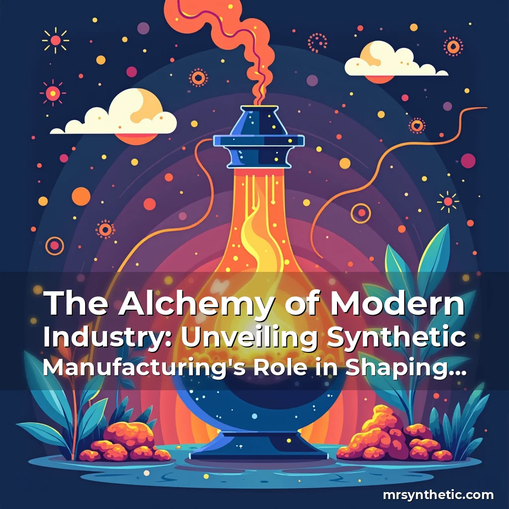 Read more about the article The Alchemy of Modern Industry: Unveiling Synthetic Manufacturing’s Role in Shaping Tomorrow