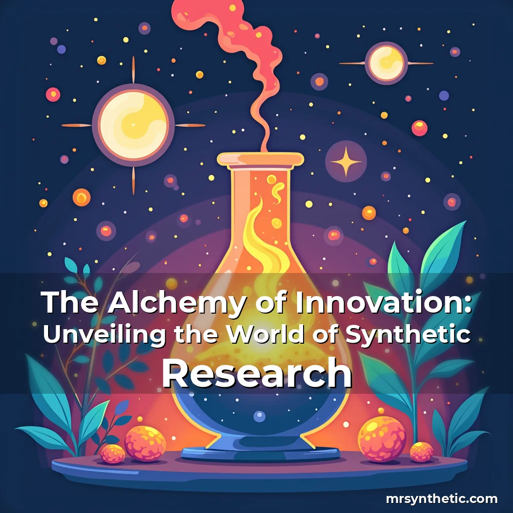 Read more about the article The Alchemy of Innovation: Unveiling the World of Synthetic Research